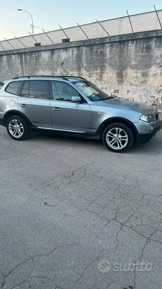 Usata BMW X3 Efficient Dynamics 177 CV (130 kW) 2007 Grigio SUV