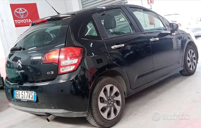 Usata Citroën C3 Seduction 68 CV (50 kW) 2014 Nero Berlina