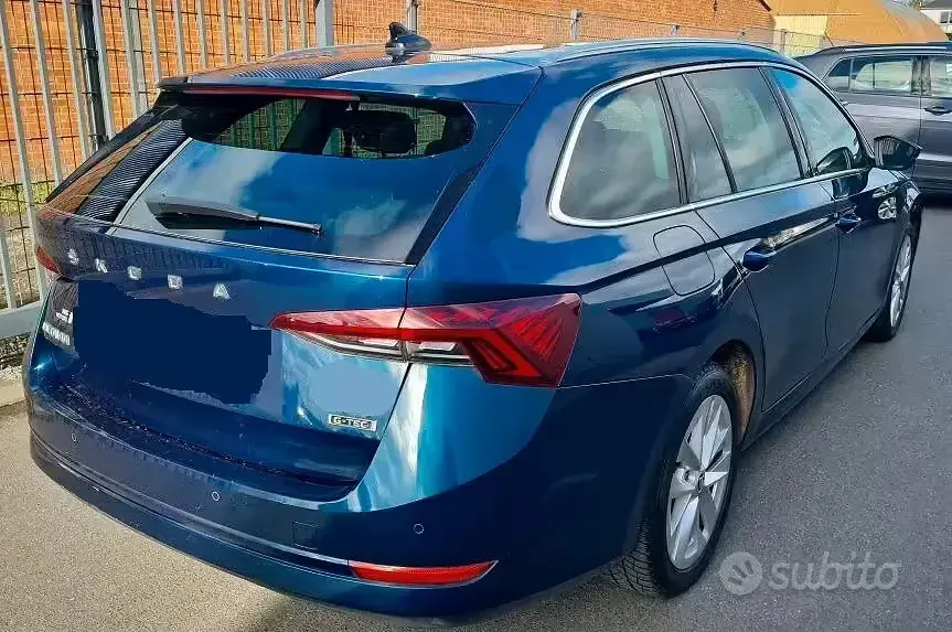 Usata Skoda Octavia G-TEC Style 131 CV (96 kW) 2021 Blu Station wagon