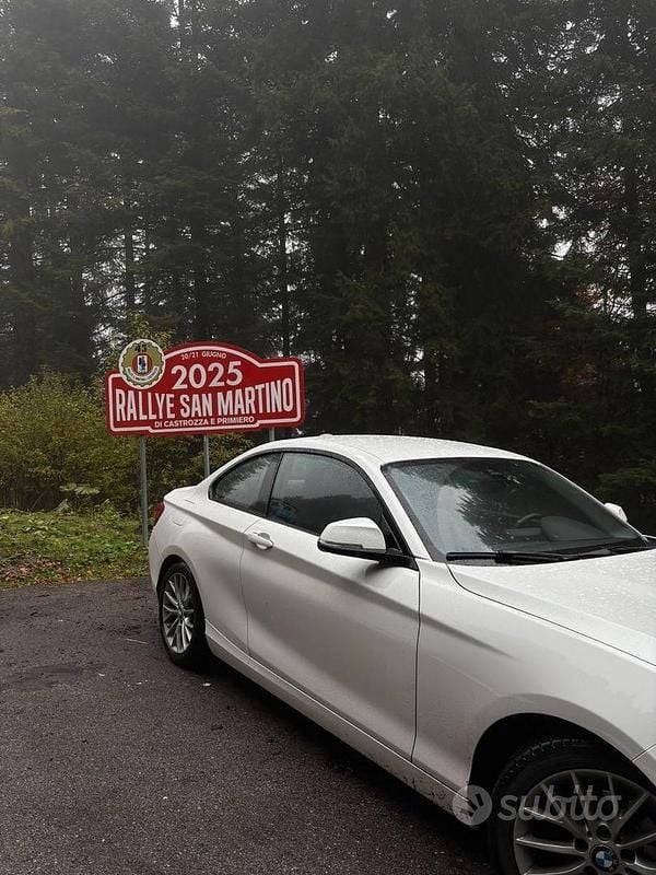 Usata BMW 218 Efficient Dynamics 2015 Bianco Coupé