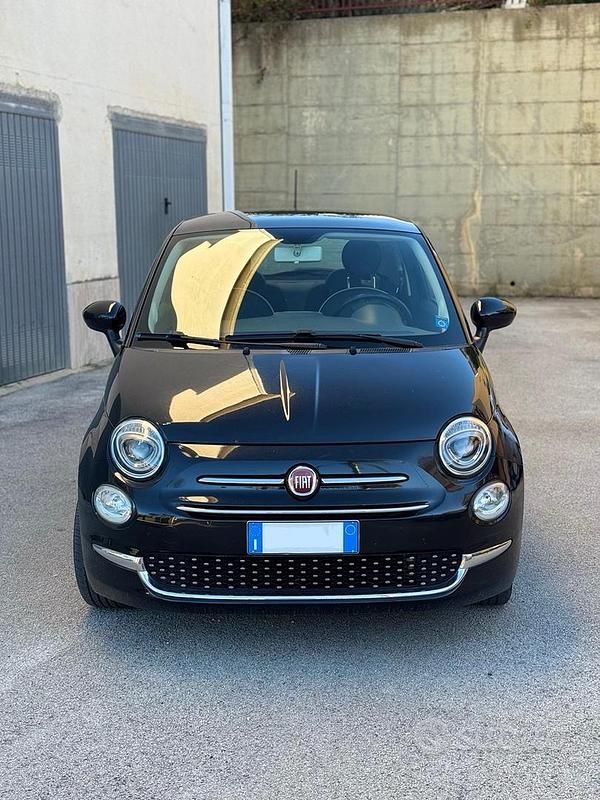 Usata Fiat 500 Lounge 69 CV (50 kW) 2016 Nero Utilitaria