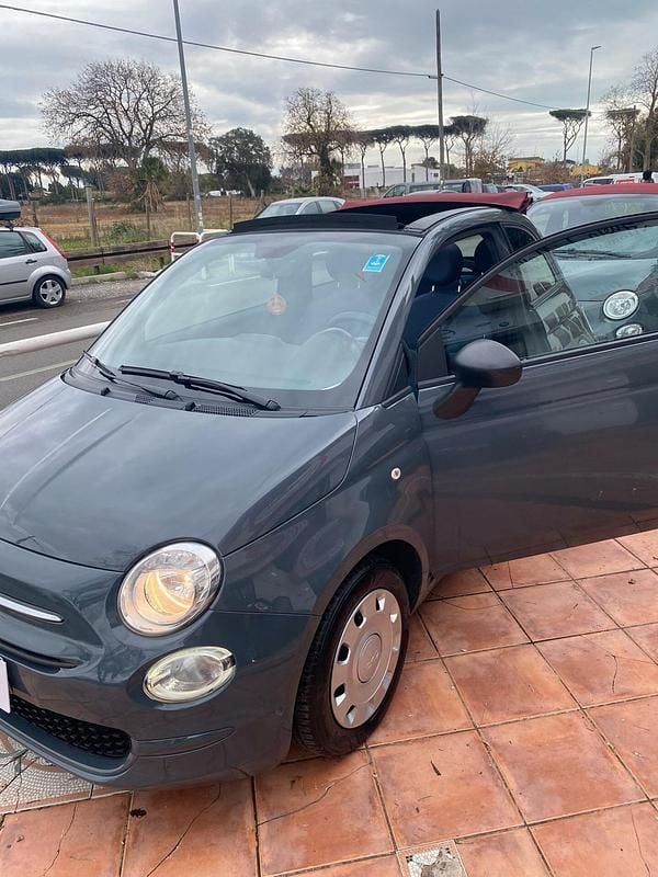 Usata Fiat 500C Red 69 CV (50 kW) 2022 Grigio Cabrio