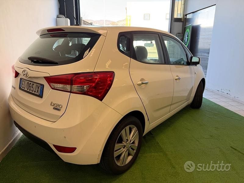 Usata Hyundai ix20 Style 90 CV (66 kW) 2012 Bianco Utilitaria