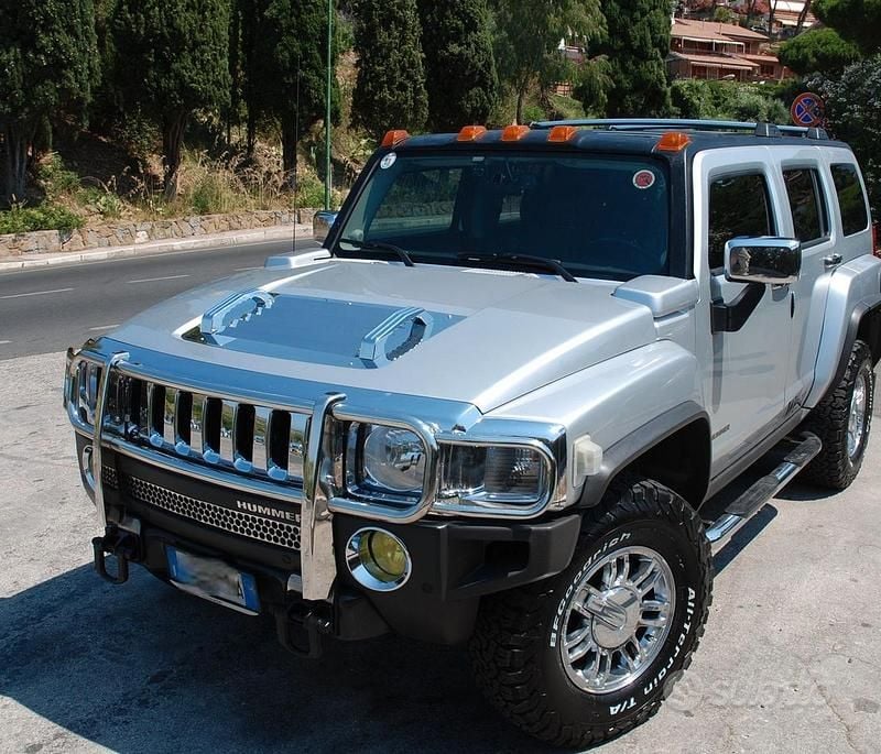 Grigio Usata 2007 Hummer H3 SUV | 30.500 € (Molto cara) - Immagine 1/4