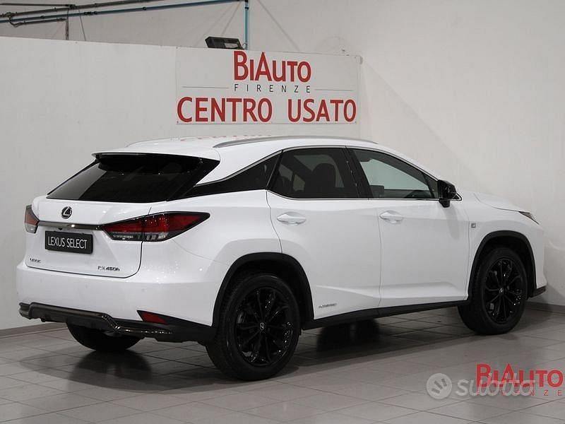 Usata Lexus RX450h Sport Line 313 CV (230 kW) 2020 Bianco SUV