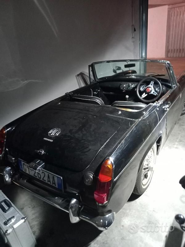 Nero Usata 1960 MG Midget Cabrio | 9400 € - Immagine 1/4