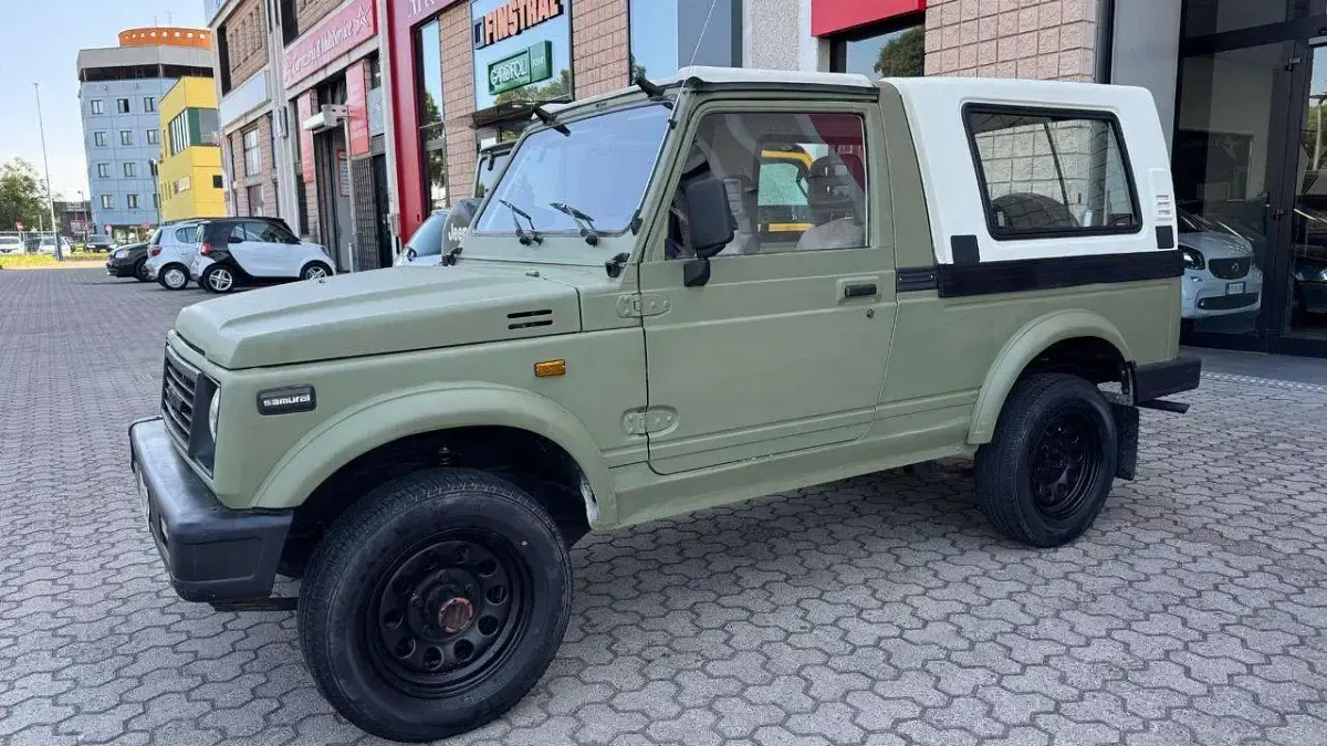 Usata Suzuki Samurai 64 CV (47 kW) 1991 Verde pastello SUV