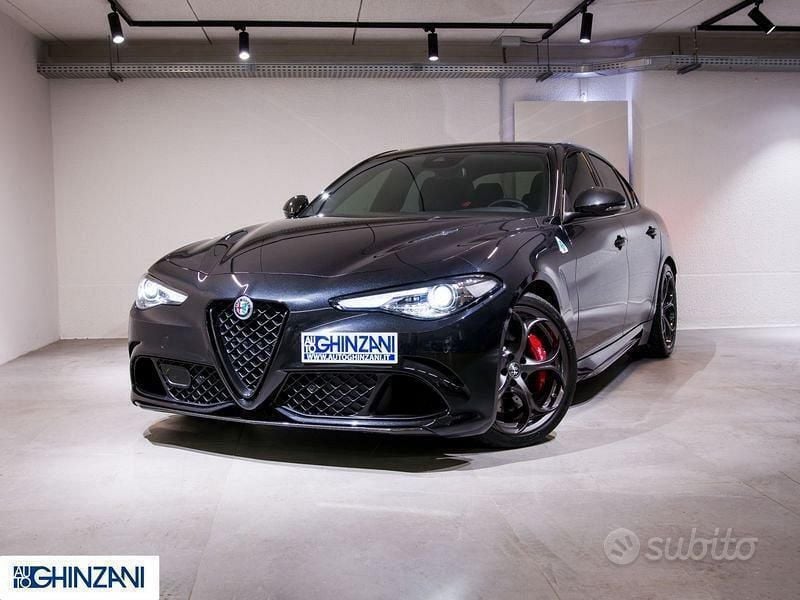 Usata Alfa Romeo Giulia Quadrifoglio 510 CV (375 kW) 2021 Nero vulcano Berlina