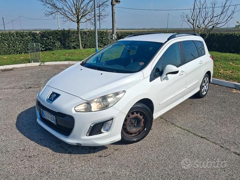 Usata Peugeot 308 93 CV (68 kW) 2014 Bianco Station wagon