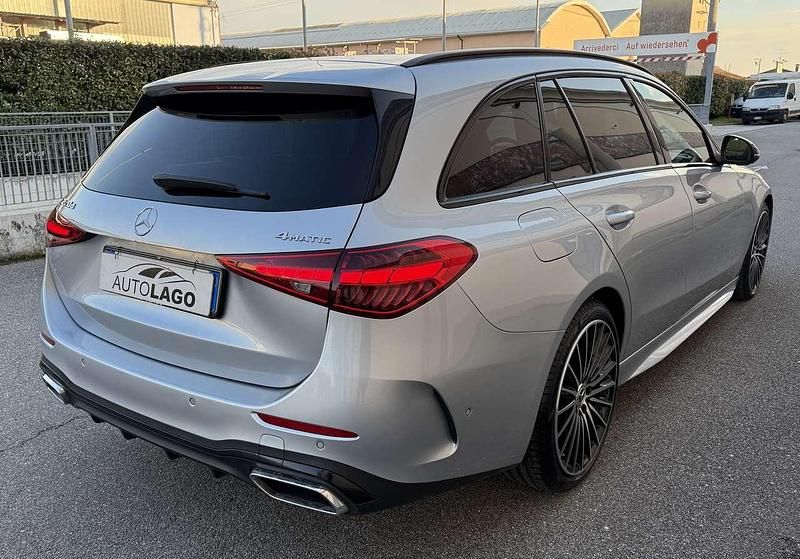 Usata Mercedes C220 Advanced 200 CV (147 kW) 2023 Grigio Station wagon