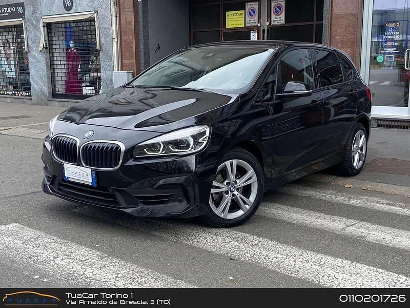 Usata BMW 218 Advantage 140 CV (102 kW) 2020 Nero Station wagon