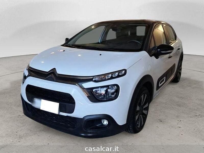 Bianco Usata 2022 Citroën C3 PureTech Tre volumi | 14.990 € (Cara) - Immagine 1/4
