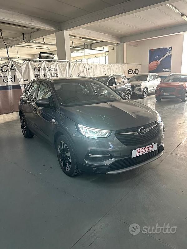 Usata Opel Grandland X Elegance 130 CV (95 kW) 2021 Grigio SUV