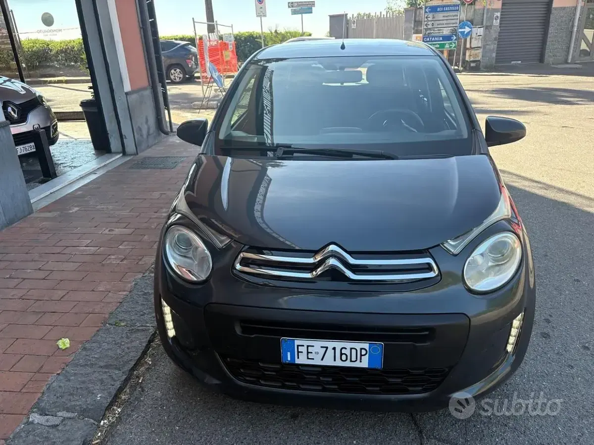 Usata Citroën C1 Feel 69 CV (50 kW) 2016 Grigio Utilitaria