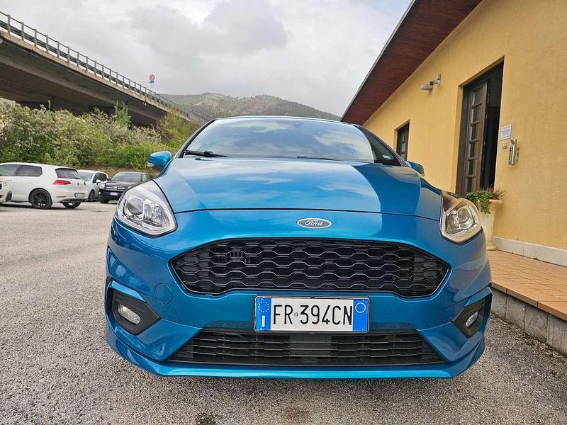 Usata Ford Fiesta ST-Line 86 CV (63 kW) 2018 Blu/azzurro Utilitaria