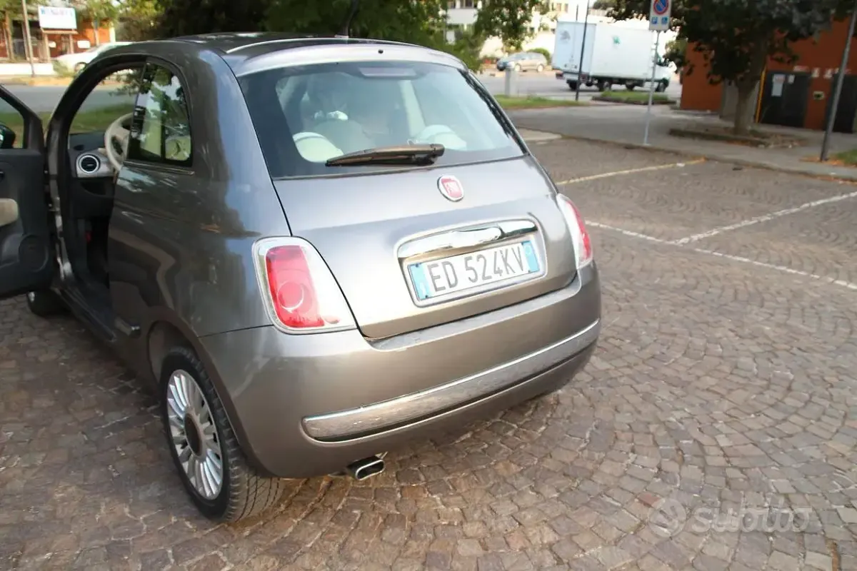Usata Fiat 500 69 CV (50 kW) 2010 Grigio Berlina