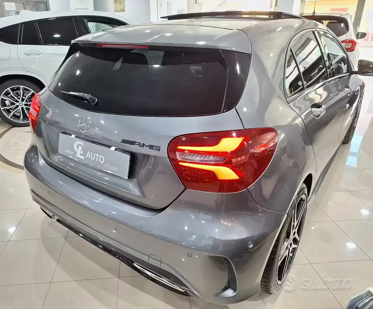 Usata Mercedes A200 Premium Plus 136 CV (100 kW) 2017 Grigio Utilitaria