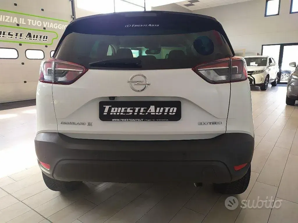 Usata Opel Crossland X 102 CV (75 kW) 2019 Bianco SUV