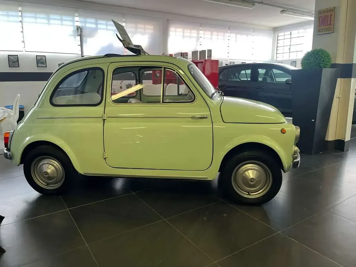 Usata Fiat 500 19 CV (13 kW) 1963 Verdino Utilitaria