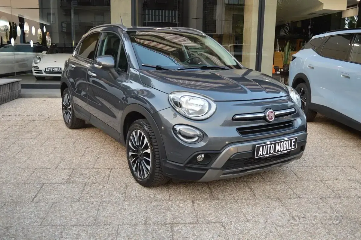 Usata Fiat 500X Cross 120 CV (88 kW) 2019 Grigio SUV