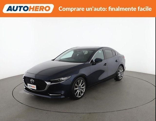 Usata Mazda 3 Exclusive 186 CV (136 kW) 2021 Blu Berlina