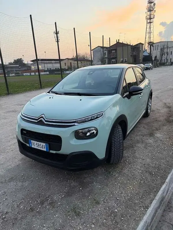 Usata Citroën C3 PureTech 82 CV (60 kW) 2017 Verde Berlina