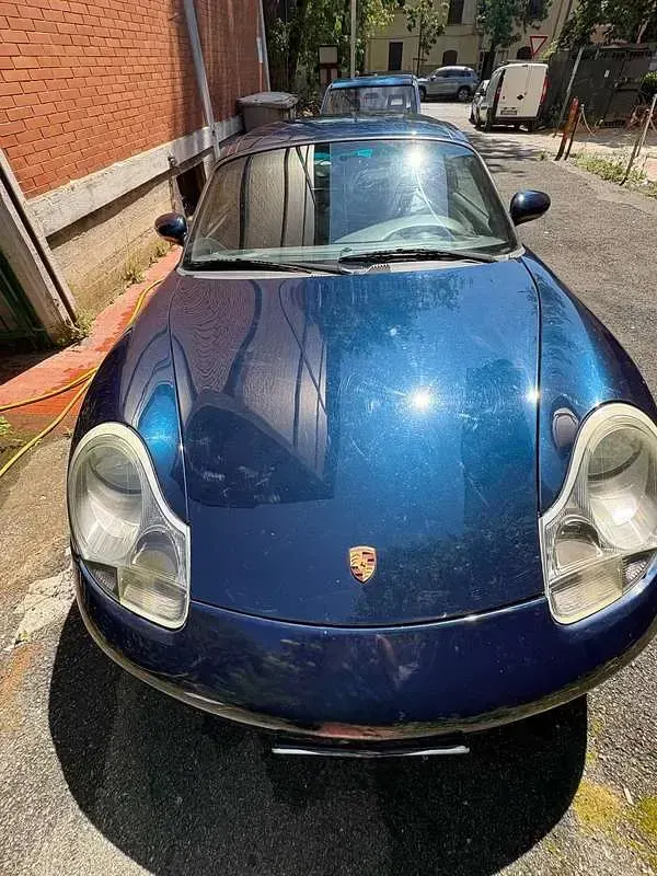 Usata Porsche 986 Boxster 150 CV (110 kW) 2000 Blu/azzurro Cabrio