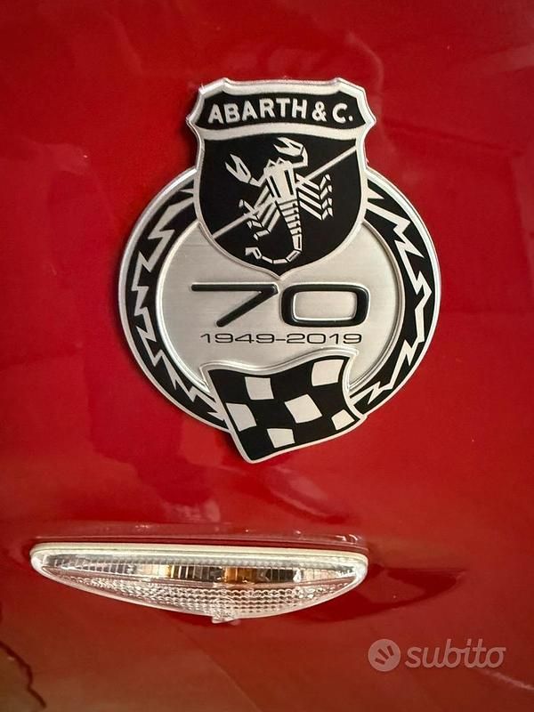 Usata Abarth 124 Spider 170 CV (125 kW) 2019 Rosso Cabrio
