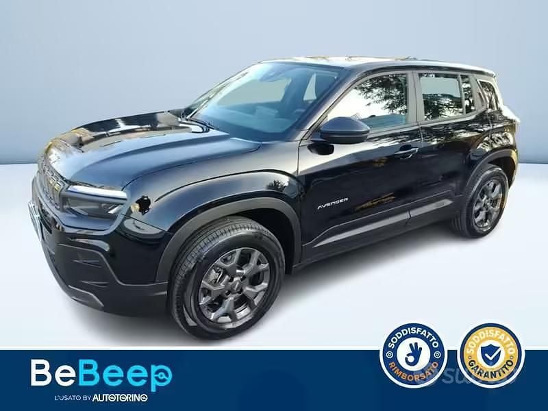 Usata Jeep Avenger Longitude 110 CV (80 kW) 2025 Nero pastello SUV