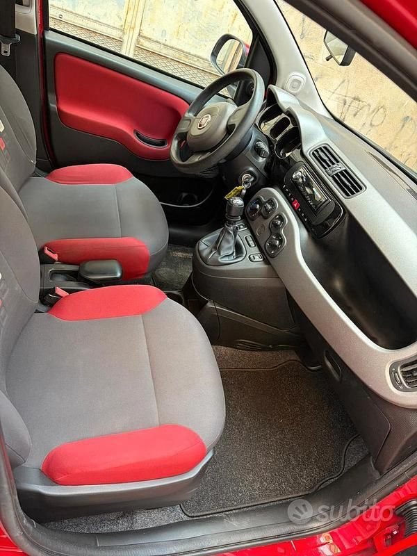 Usata Fiat Panda 69 CV (50 kW) 2014 Rosso Berlina