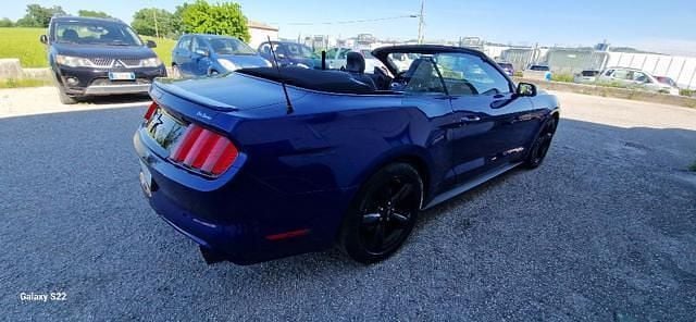 Usata Ford Mustang 2016 Blu Cabrio