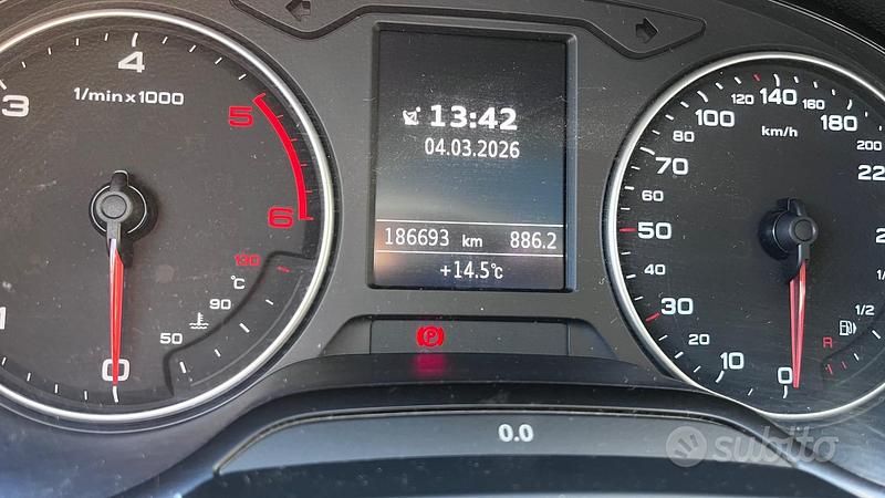 Usata Audi A3 105 CV (77 kW) 2013 Nero