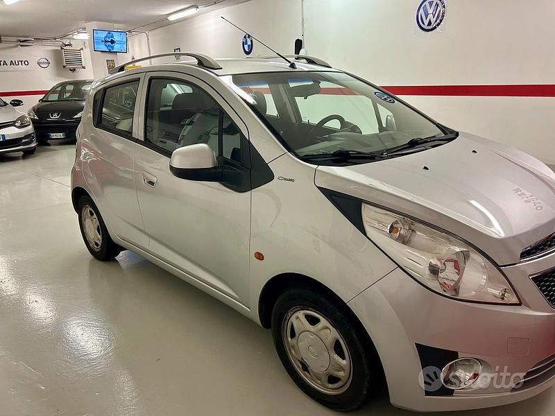 Usata Chevrolet Spark LS 68 CV (50 kW) 2010 Grigio Utilitaria