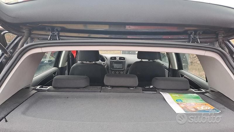 Usata VW Golf VI 2009 Nero Utilitaria