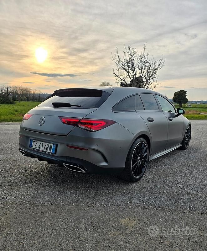 Usata Mercedes CLA200 Shooting Brake Premium 150 CV (110 kW) 2019 Grigio Station wagon