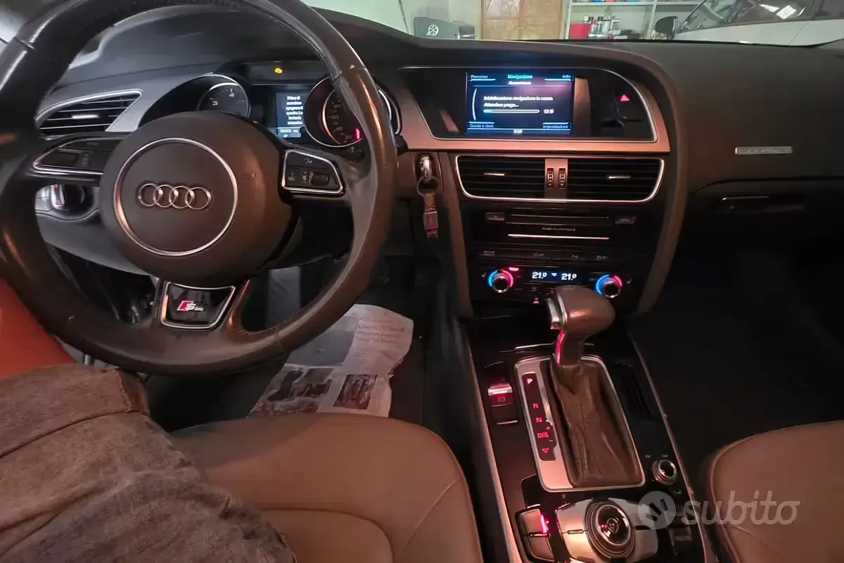 Usata Audi A5 Sportback S-Line 190 CV (139 kW) 2014 Bianco Utilitaria