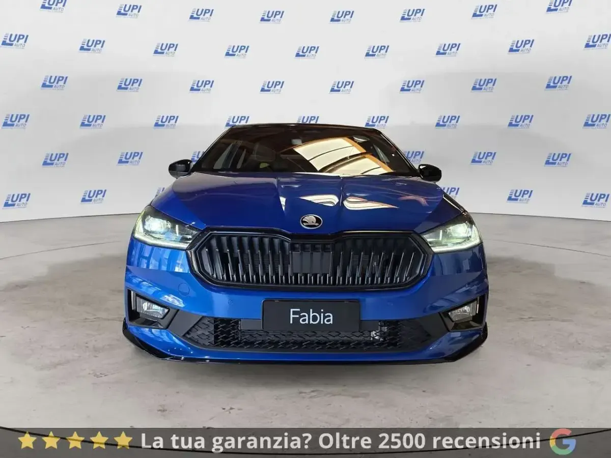 Nuova Skoda Fabia 177 CV (130 kW) 2026 Blu/azzurro Utilitaria