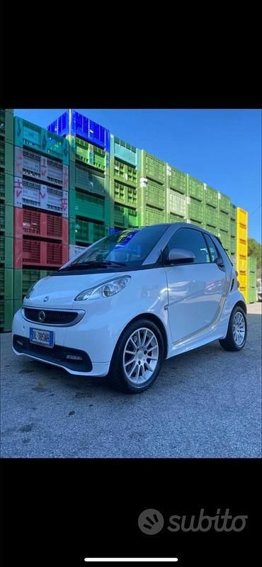 Usata Smart ForTwo Cabrio Pure 45 CV (33 kW) 2007 Bianco Cabrio