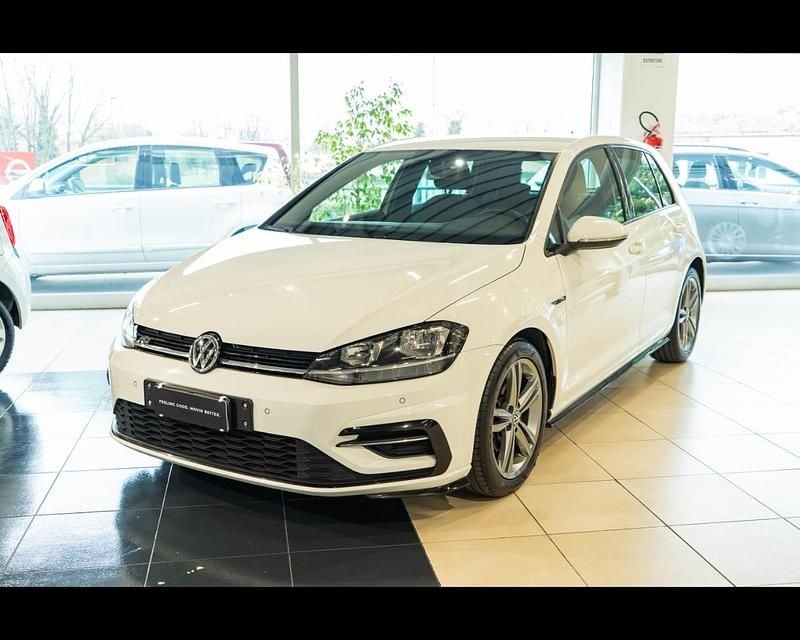 Usata VW Golf VII Highline 116 CV (85 kW) 2017 Bianco met Berlina