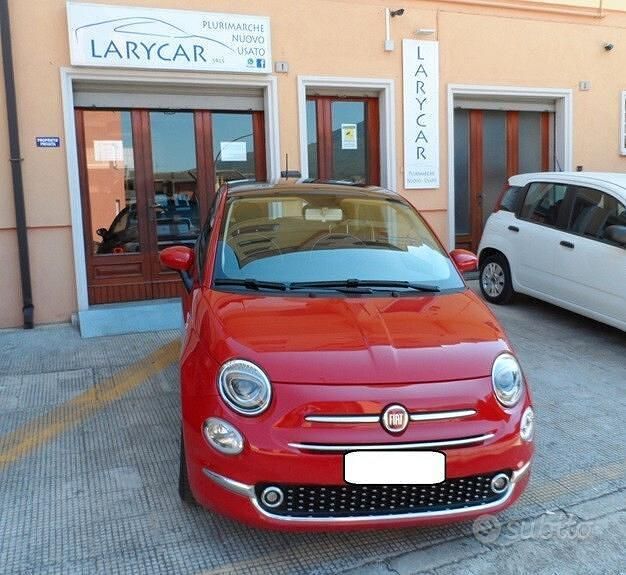 Usata Fiat 500 Lounge 70 CV (51 kW) 2020 Rosso Utilitaria
