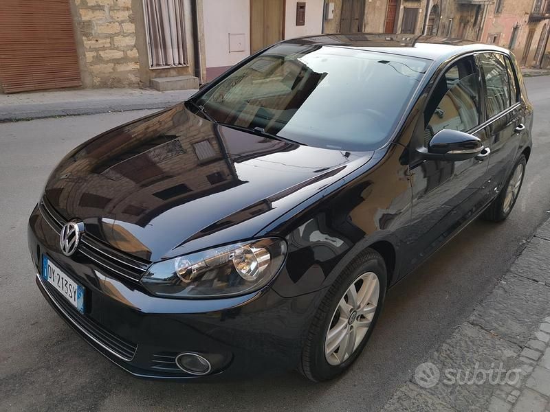 Usata VW Golf VI 110 CV (80 kW) 2009 Nero Utilitaria