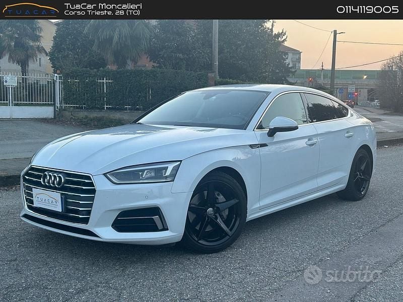 Usata Audi A5 Business 190 CV (139 kW) 2018 Bianco Coupé