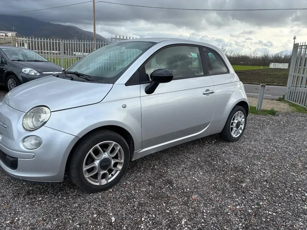 Usata Fiat 500 75 CV (55 kW) 2009 Grigio Cabrio