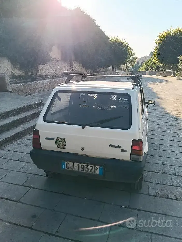 Usata Fiat Panda 54 CV (39 kW) 2003 Bianco Utilitaria