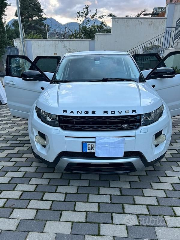 Bianco Usata 2013 Land Rover Range Rover evoque Dynamic SUV | 16.700 € (Molto cara) - Immagine 1/4