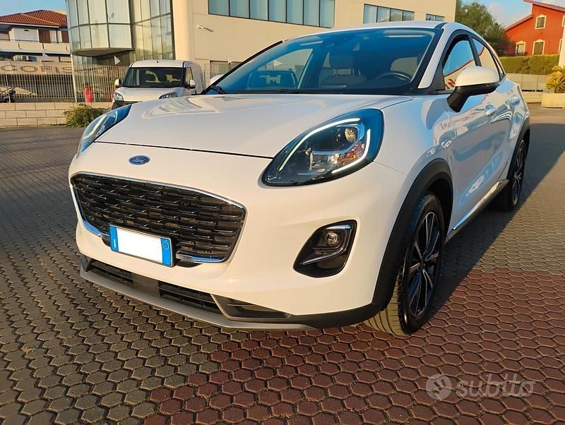 Usata Ford Puma Titanium 120 CV (88 kW) 2021 Bianco SUV