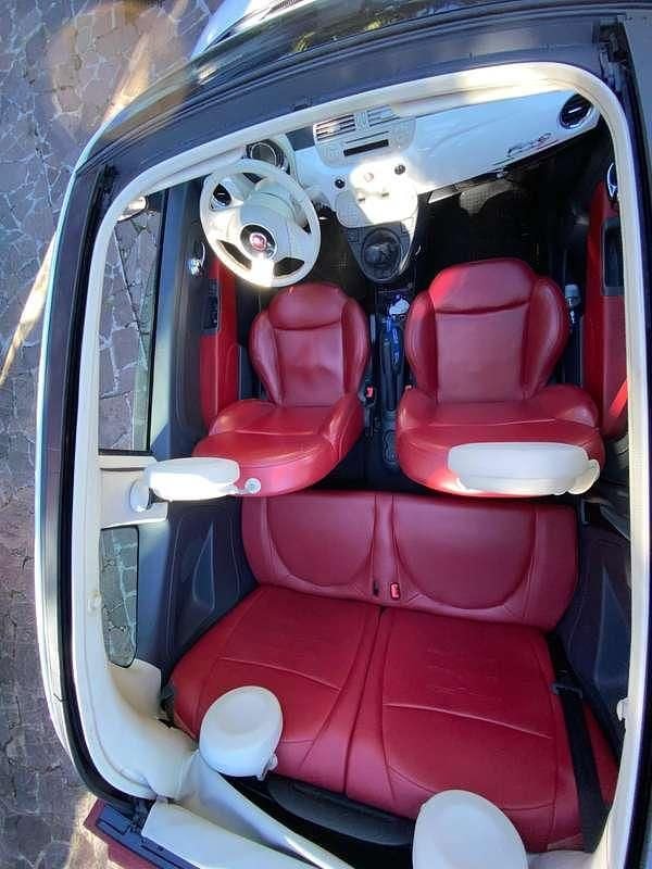 Occasion Fiat 500C Rock 69 ch (50 kW) 2009 Blanc Cabriolet