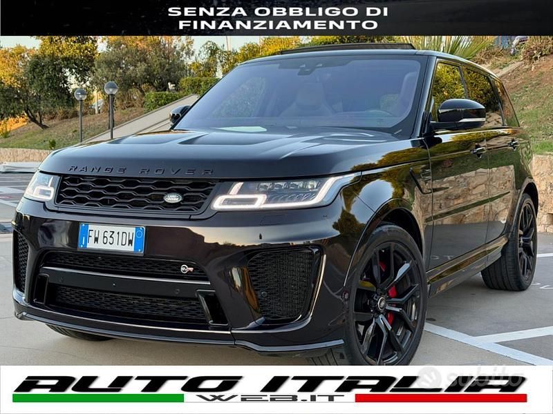 Nero Usata 2019 Land Rover Range Rover Sport SVR SUV | 53.900 € (Super prezzo) - Immagine 1/4