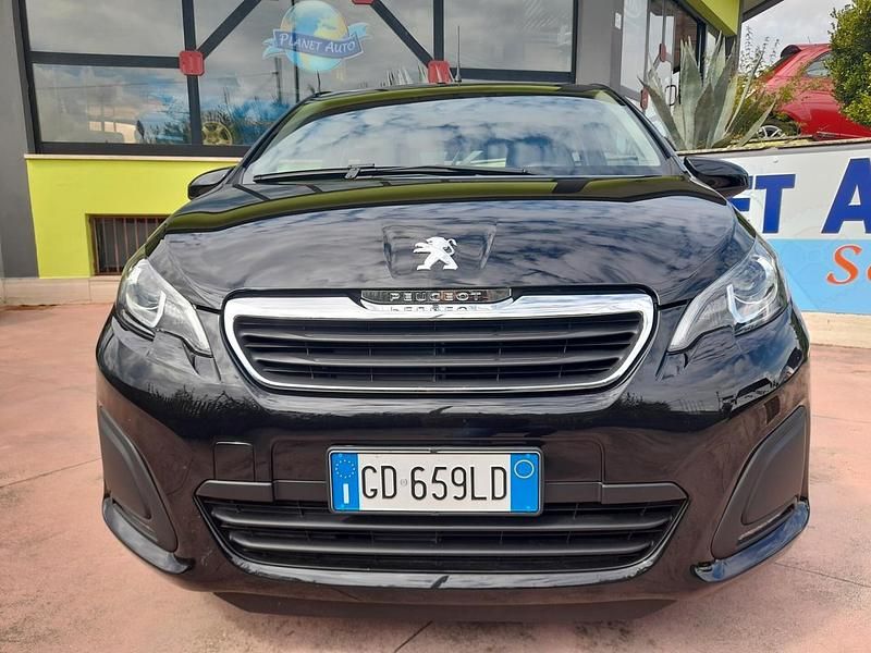 Usata Peugeot 108 Style 72 CV (52 kW) 2021 Nero Utilitaria