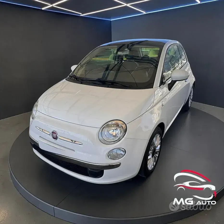 Usata Fiat 500 Lounge 95 CV (69 kW) 2015 Bianco Berlina